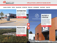 Tablet Screenshot of barillet.fr